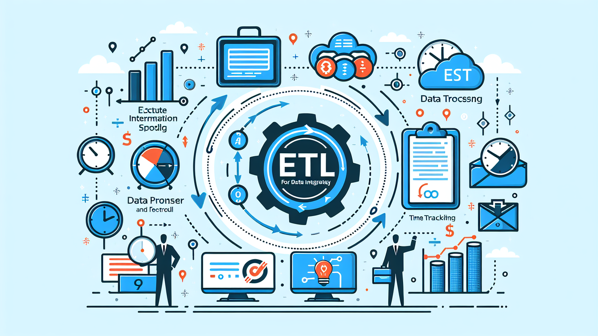ETL-Prozess für Datenintegration Clockify - SSPO
