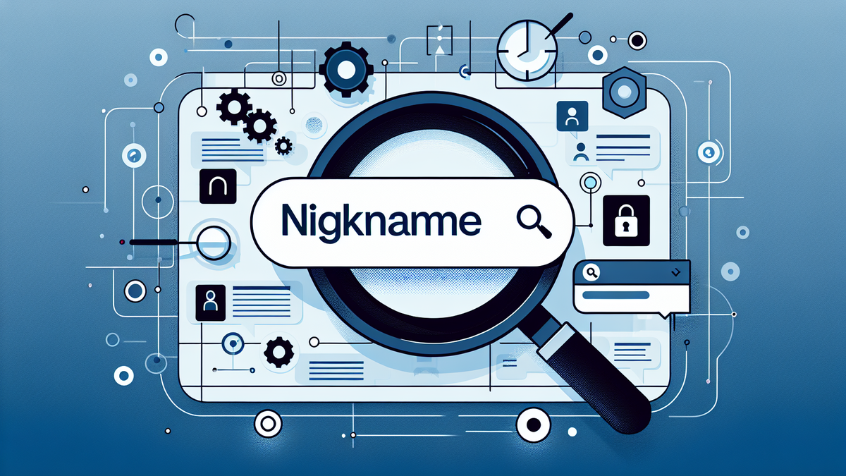 "Optimiere deinen Nickname für besseres SEO"