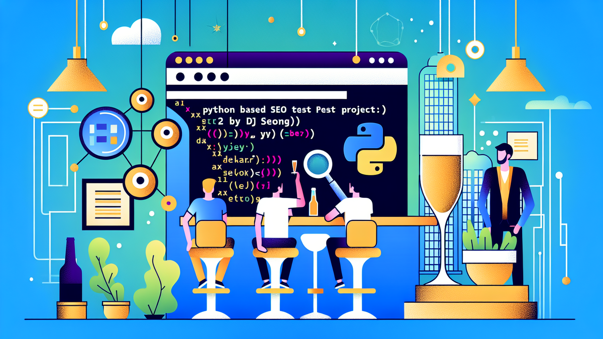 Python-basiertes SEO-Testprojekt: Bar 2 von DJ Seong